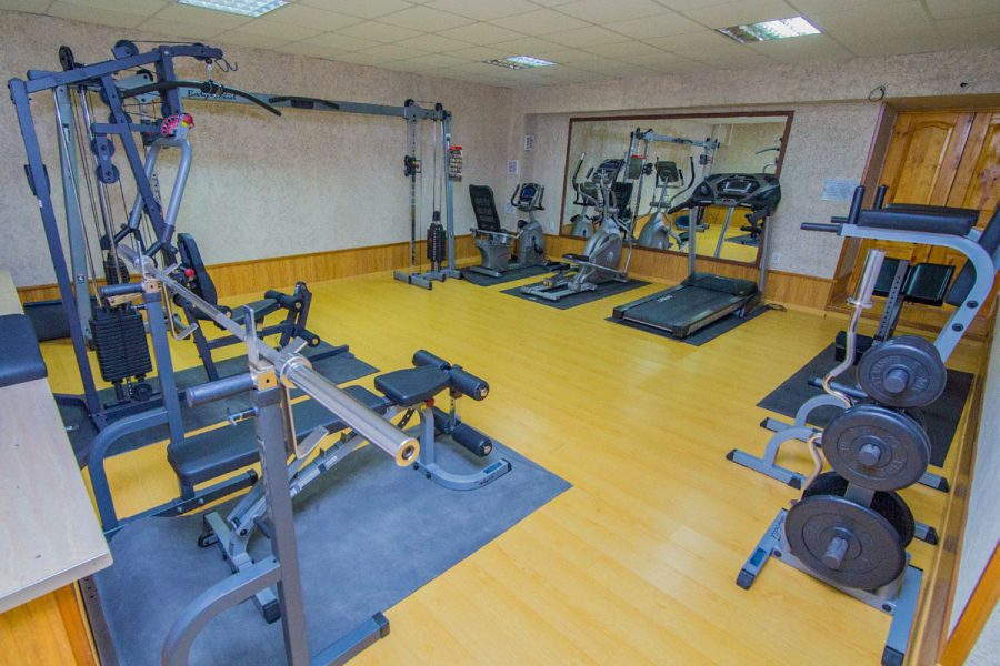 Тренажерный зал в санатории Воронеж в городе Ессентуки - фотография